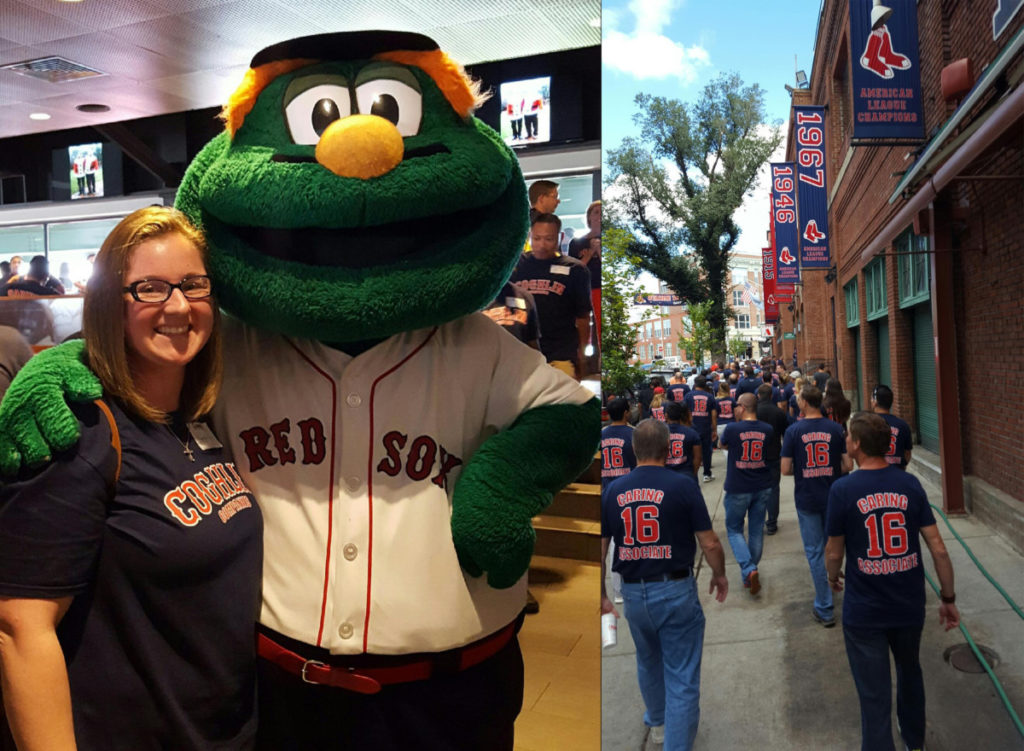 coghlin employees at fenway park