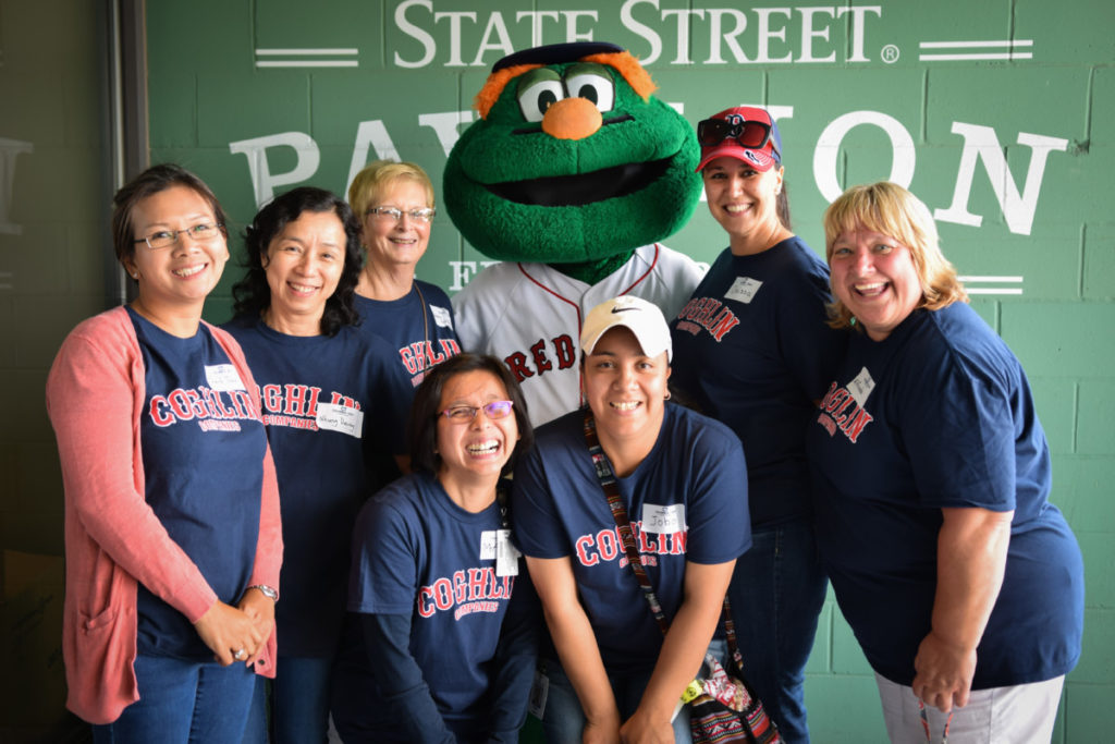 coghlin employees at fenway park
