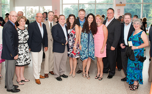 Cogmedix Caring Associates enjoy the festivities kicking off the 15-40 “High Five” Gala event.