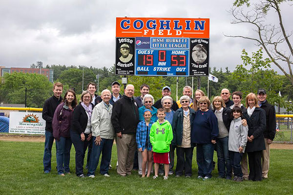 Coghin Companies Honored By Field Dedication Day in Worcester