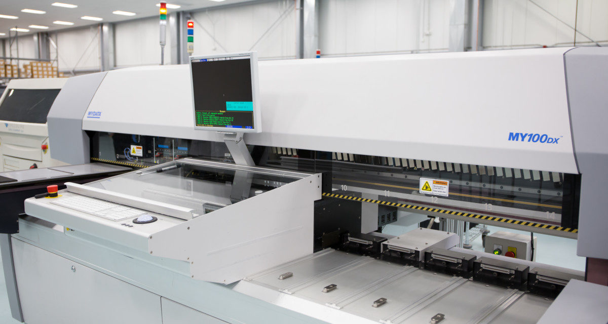 Columbia Tech Installs Mydata MY100-DX14 Placement Machine