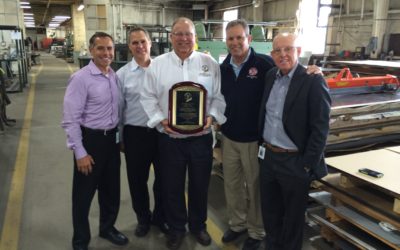 AG Miller Named Columbia Tech’s 2013 Custom Products Supplier of the Year