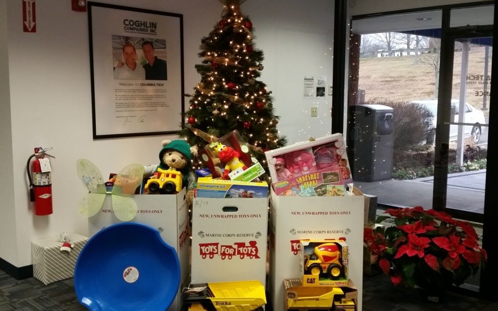 Coghlin Companies Donate to Toys for Tots