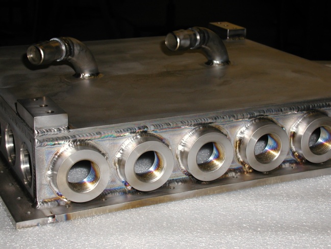 Titanium hydraulic control box